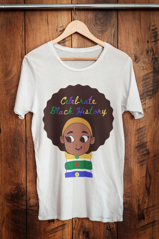 Celebrate Black History Kid T-Shiirt