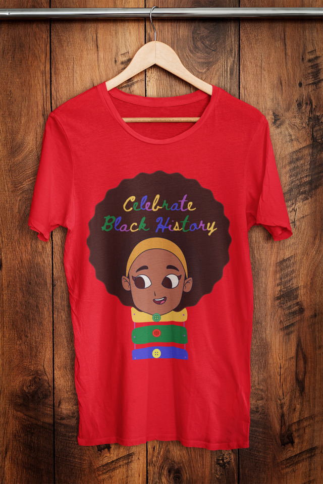 Celebrate Black History Kid T-Shiirt