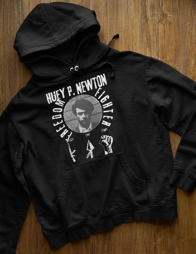 Huey P. Newton Freedom Fighter Hoodie
