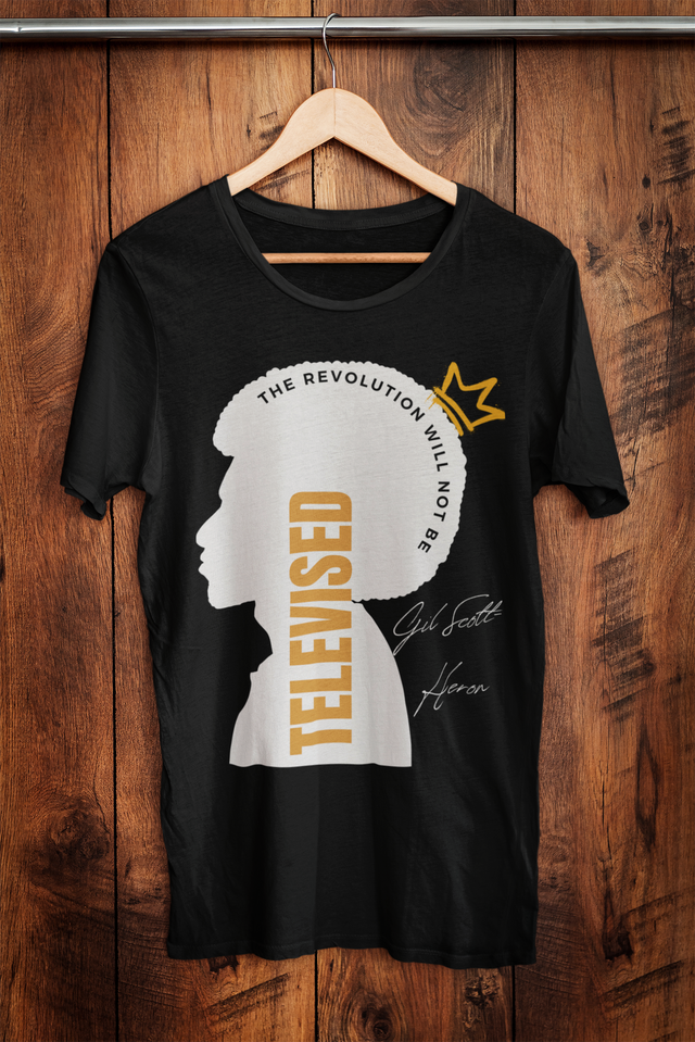 The Revolution Will Not Be Televised Crown T-Shirt