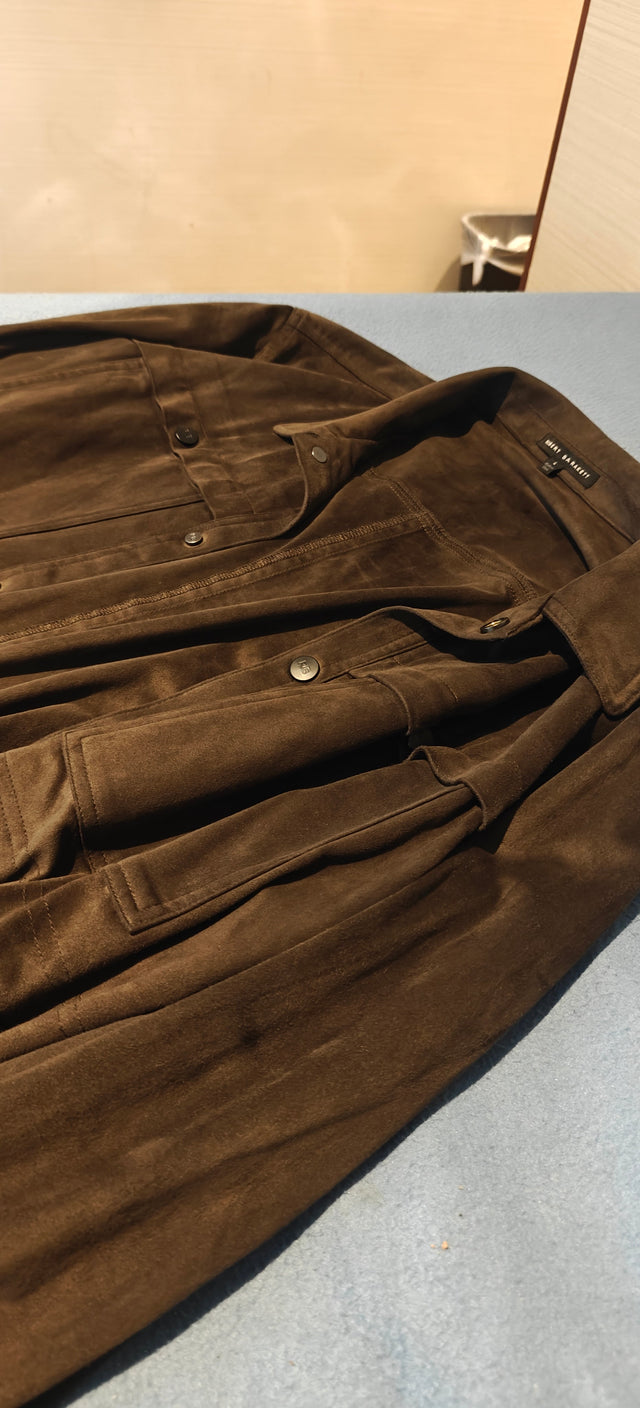 Robert Barakett Brown Suede Jacket