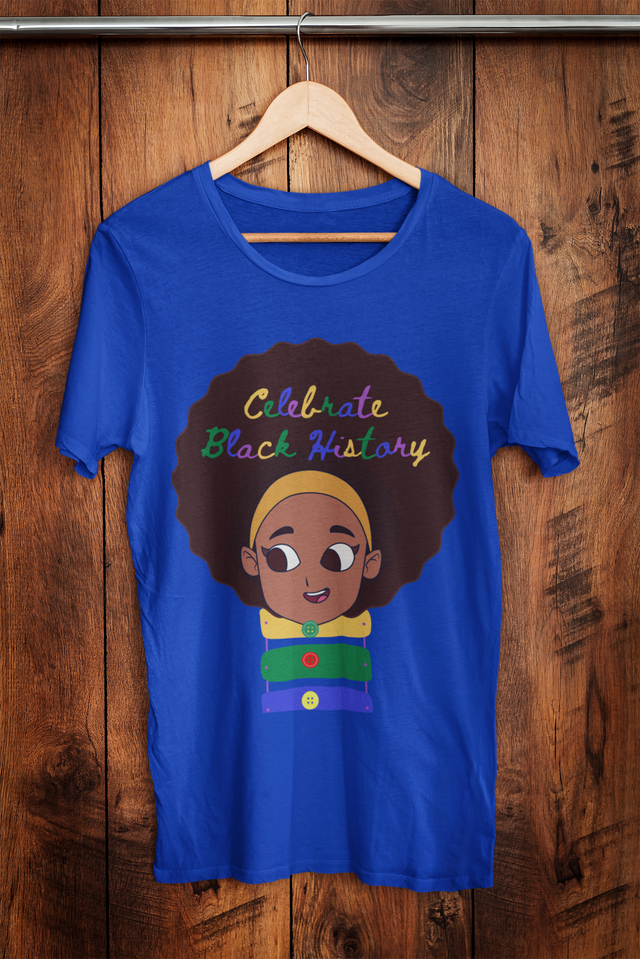 Celebrate Black History Kid T-Shiirt