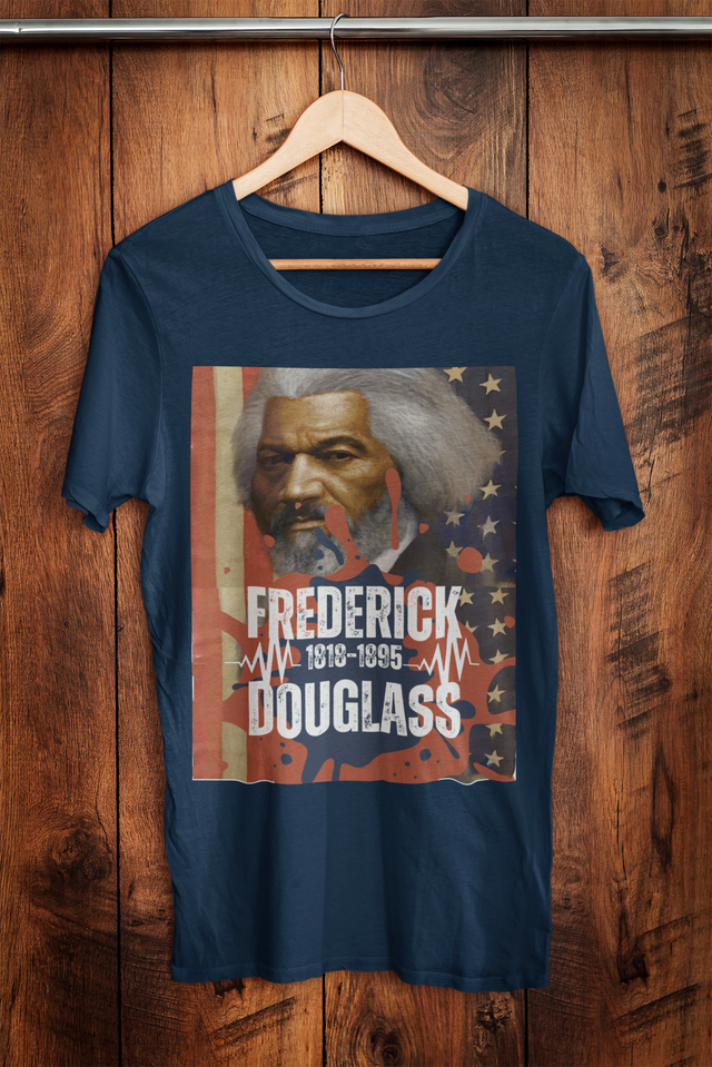 Frederick Douglass American Flag T-Shirt