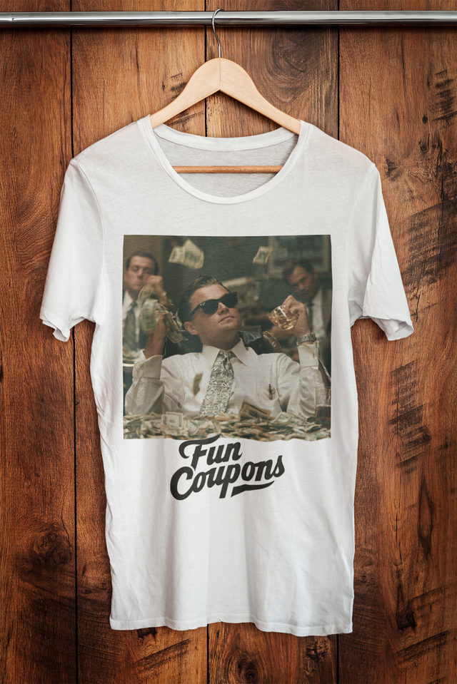 Wolf of Wall Street Fun Coupons T-Shirt