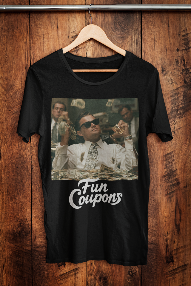 Wolf of Wall Street Fun Coupons T-Shirt