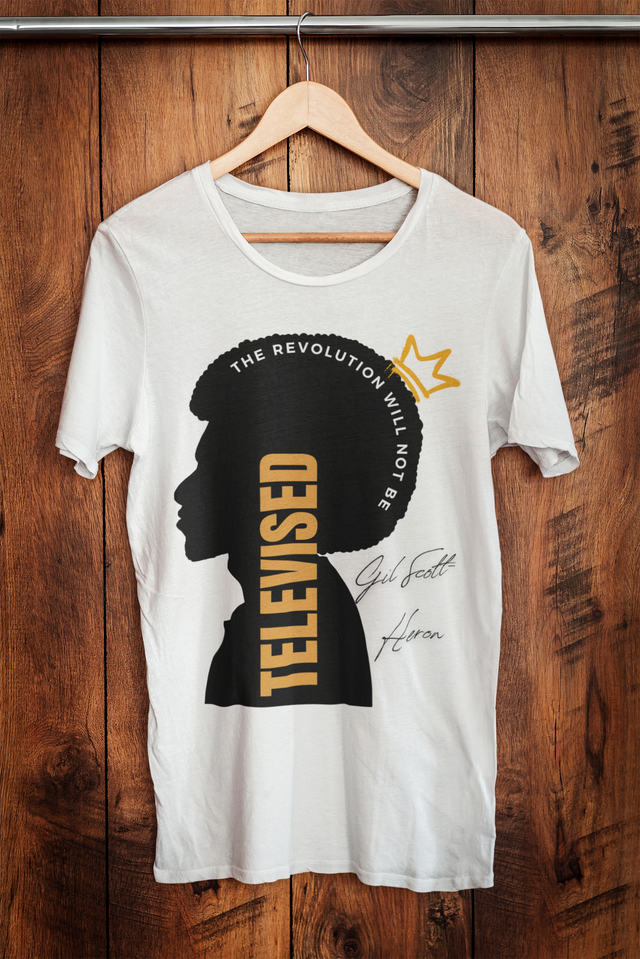 The Revolution Will Not Be Televised Crown T-Shirt